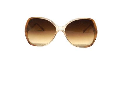 Sonnenbrille Frau Vintage Kunststoff Made IN Italy Safilo Elasta Brown