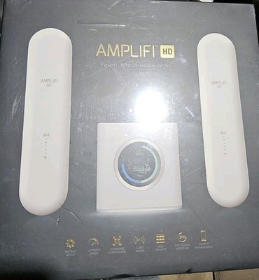 ¥AmpliFi Dual-Band Mesh Wi-Fi System  AFi-HD- White NEW SEALED