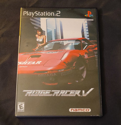 Namco Ridge Racer V PS2 E NTSC-U/C 2000 Racing Multiplayer CIB