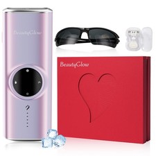 Laser Hair Removal Device for Women, At Home IPL Hair Remover with Ice Coolin...