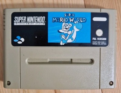 Super Mario World - SNES -  Super Nintendo  