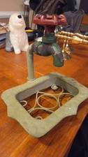 Wonderful Rustic Country Metal Faucet Soap Dish