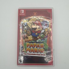 Replacement Case NO GAME Paper Mario The Thousand Year Door Nintendo Switch