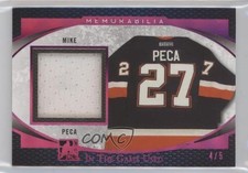 2017 Leaf ITG Used Memorabilia Pink 4/5 Michael Peca #GU-30 5c9