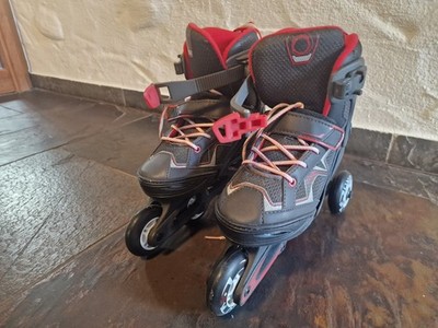 Verstellbare Inline-Skates Kinder 35 38   Oxelo Style   guter Zustand