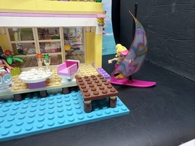 LEGO 41037 Friends Stephanie's Beach House COMPLETE With Manuals And Mini Dolls