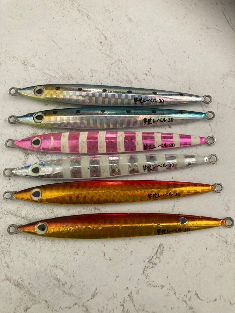 Owner Gekito Jig Reell Aero 30g Set of 9 - Image 2