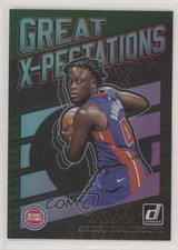 2019-20 Panini Donruss Great X-Pectations Green Flood Sekou Doumbouya #16 1u6