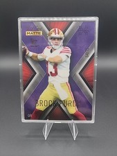 2022 Wild Card MATTE Update - X-Plode Brock Purdy #MXPU-51 White-Purple X /75...