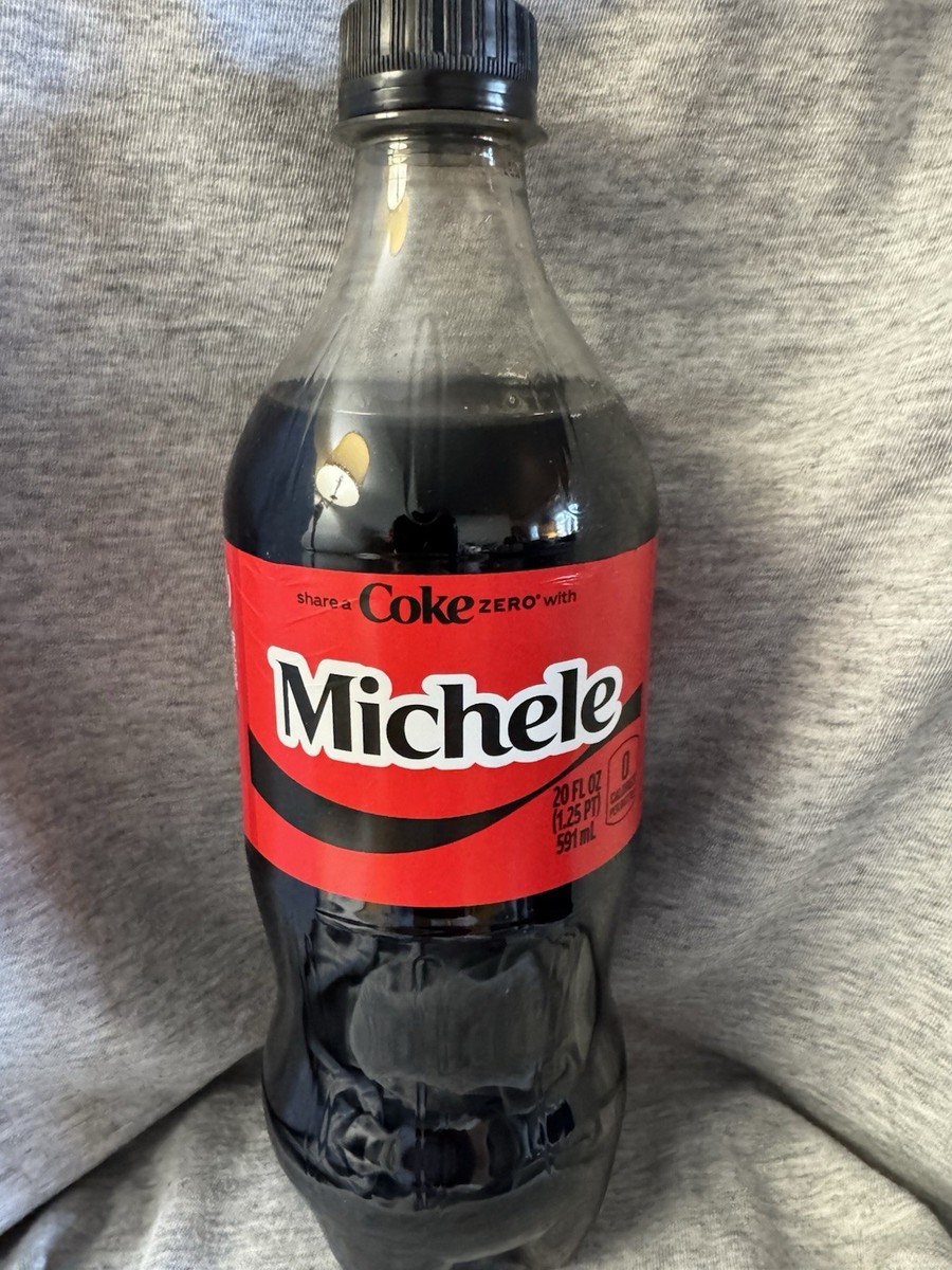 Share A Coke with Michele 2025 Personalized Gift Coca Cola Bottle