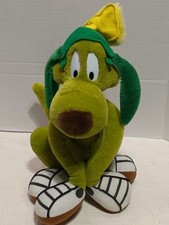 Vintage Six Flags Looney Tunes K-9 Marvin Martian's Dog 12" Plush SEE PICS/DESC