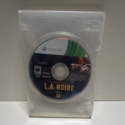 JUST PAY SHIP + 1$ L.A. Noire Microsoft Xbox 360 Rockstar Games M Mature Disc 3