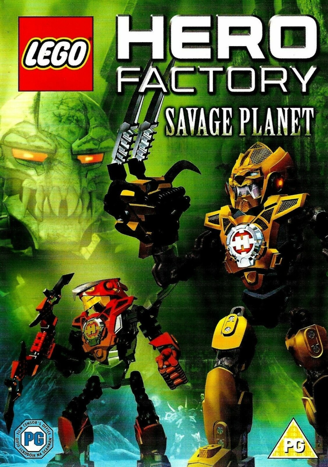 LEGO Hero Factory - Savage Planet DVD (2012) FREE SHIPPING