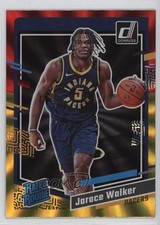 2023 Panini Donruss Rated Rookie Holo Red & Gold Laser Jarace Walker #207 12b7