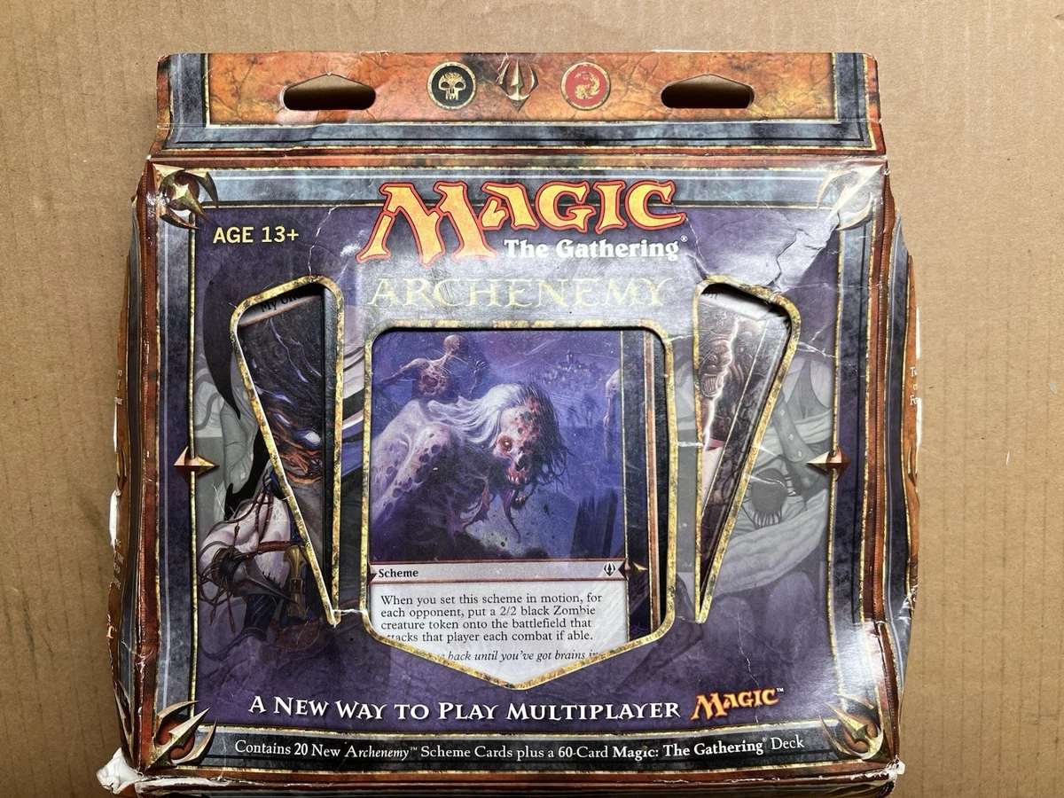 Magic: The Gathering Archenemy Sealed Collectible Card Game Decks