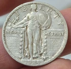 1924 Standing Liberty Quarter VF nice coin