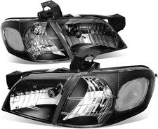 Auto Dynasty Headlights Assembly Compatible with 1997-2005 Venture Silhouette Mo