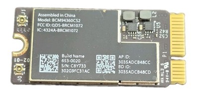 Broadcom BCM94360CS2 AirPort WiFi Card 802.11ac 867Mbps 653-0020