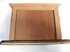 Vtg Wood Doll House Fireplace + logs, andirons, log holder, tool holder & shovel — photo 8