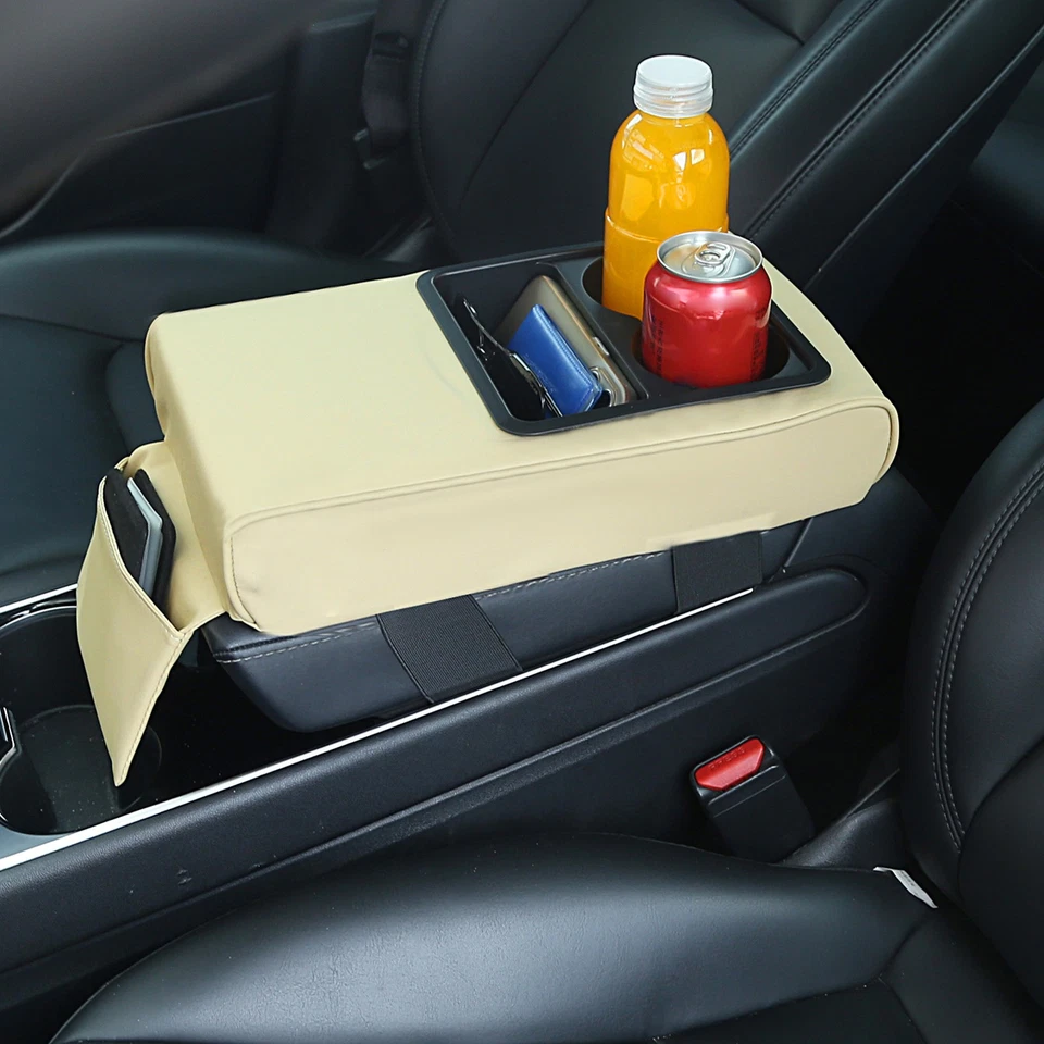 Consola Central Portavasos Apoyabrazos Almohadilla Consola Central Caja Almohadilla Protector Universal Foto 2 de 4