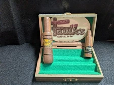 Faulk's Game Call Vintage Wood Box #13