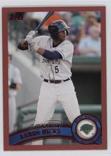 2011 Topps Pro Debut Red 1/1 Aaron Hicks #4 e2p