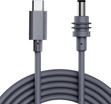 5M/16.4FT Starlink Mini DC Power Cable, 12V Heavy-Duty 18 AWG Car Gray