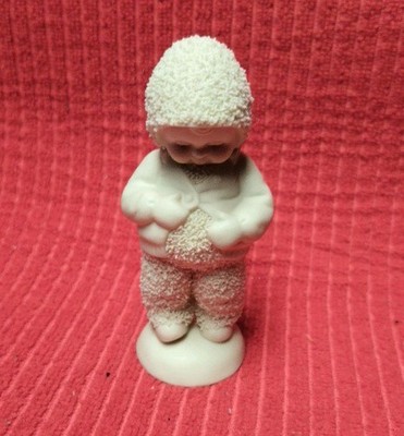 Snowbabies Wheres My Bellybutton,with box.