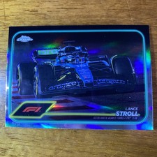 Lance Stroll Topps Chrome Refractor Aston Martin Aramco  F1 Topps 2024