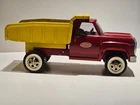 Really nice original Vintage 1960s Tonka Classic Red Yellow Metal Dump Truck