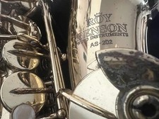 Sax ROY BENSON Alto AS202 Brass Complete Mouthpiece And Case