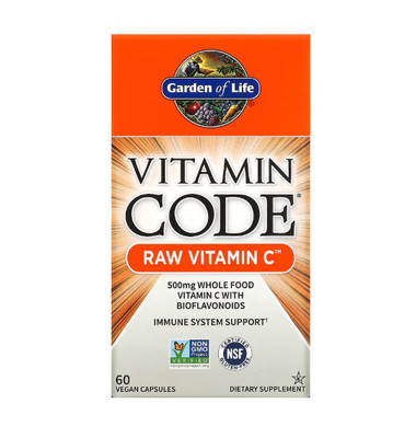 Garden of Life, Vitamin Code, RAW Vitamin C, 60 vegane Kapseln