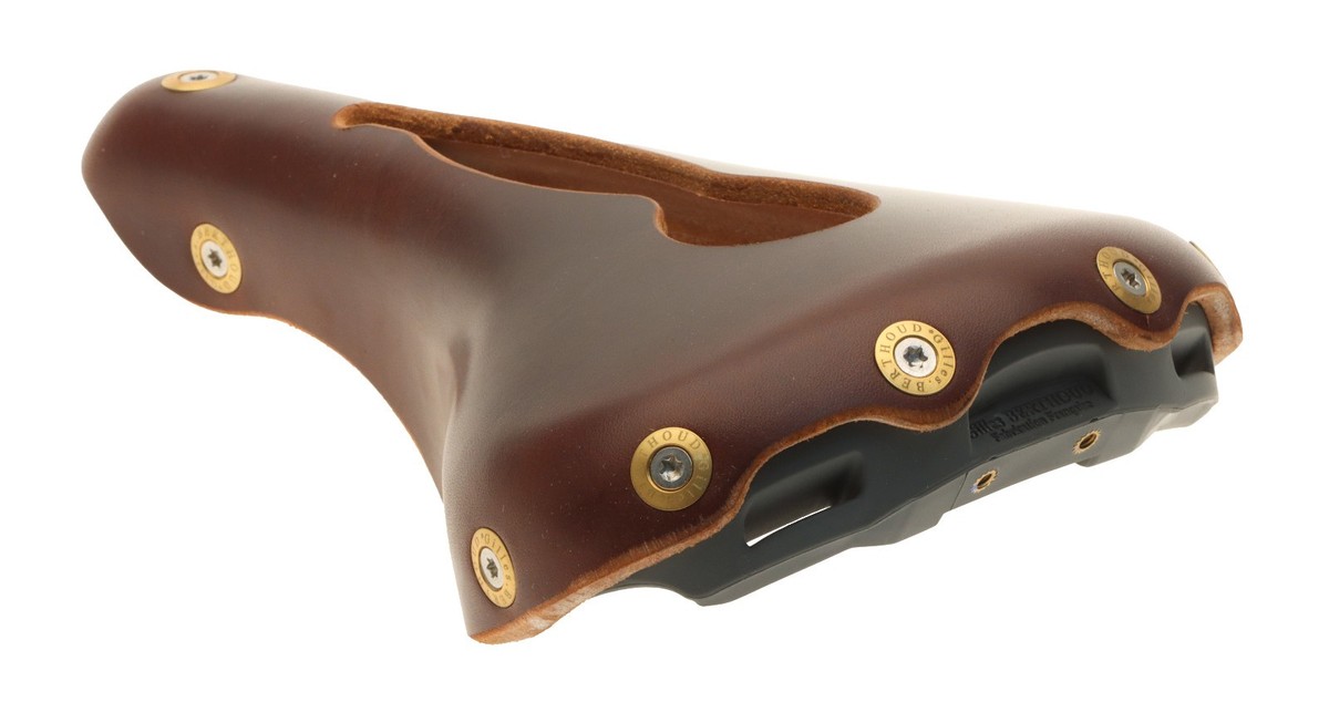 Gilles Berthoud Marie Blanque Open Saddle Steel Rails Leather