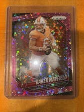 2025 Panini Prizm No Huddle Pink Disco #283 Baker Mayfield /25 Buccaneers