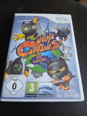 Ninja Captains Nintendo WII Video Game Original UK Release 