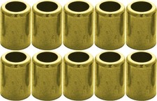 Brass Ferrule for Air and Water Hose 7323 1/4" ID/.525 ID/1.000 L/.375 P 10-Pack