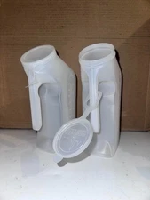 6 Pcs, Male Urinal Urine Bottle Lid 1 Qt, Medegen Made USA H140-01 32oz