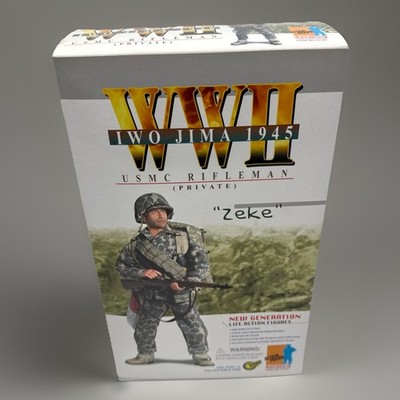 Dragon Iwo Jimo 1945 WW II Zeke USMC Rifleman Private 1/6 Scale