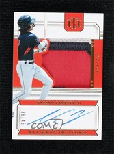 2024 National Treasures Silhouette Signatures 35/49 Nazzan Zanetello Auto 03j5