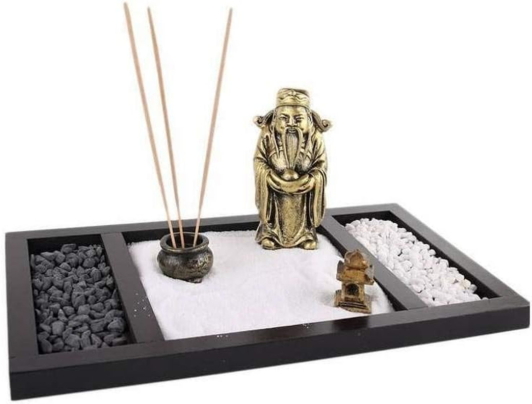 Decorazione Zen Interni Giardino con Statua Fortuna | Stile Asiatico Minimal