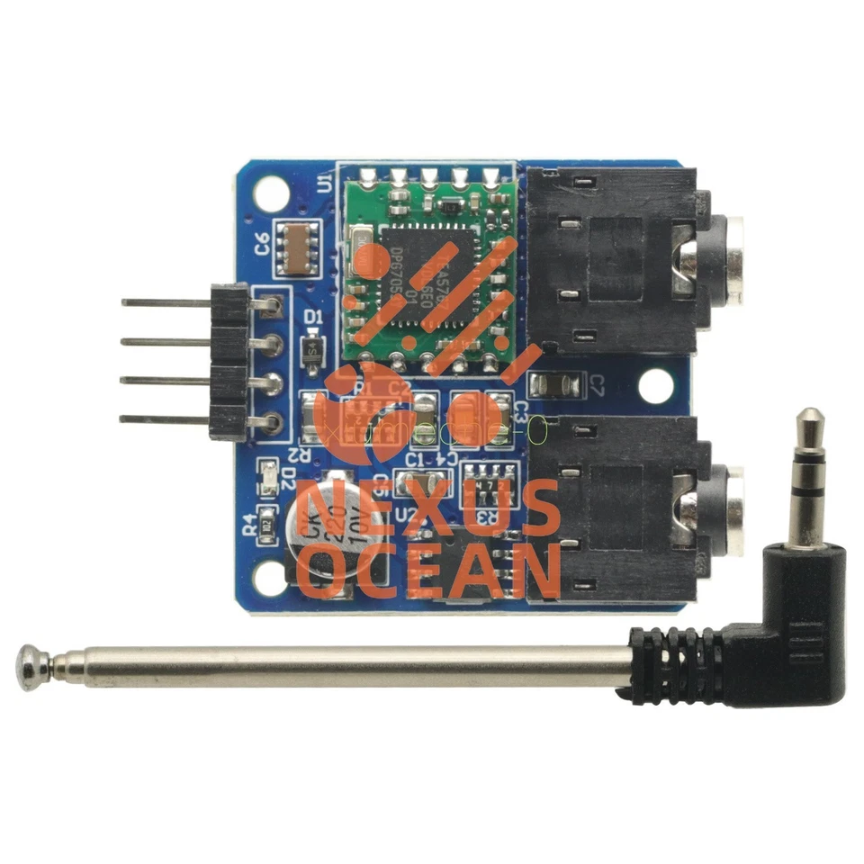 TEA5767 FM Stereo Radio Module for Arduino 76-108MHZ With Free Cable Antenna - Image 4 of 4