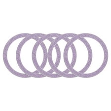 5Pcs Magnetic Sticker Ring, Metal Sparkle Magnetic Adapter Ring, Pink