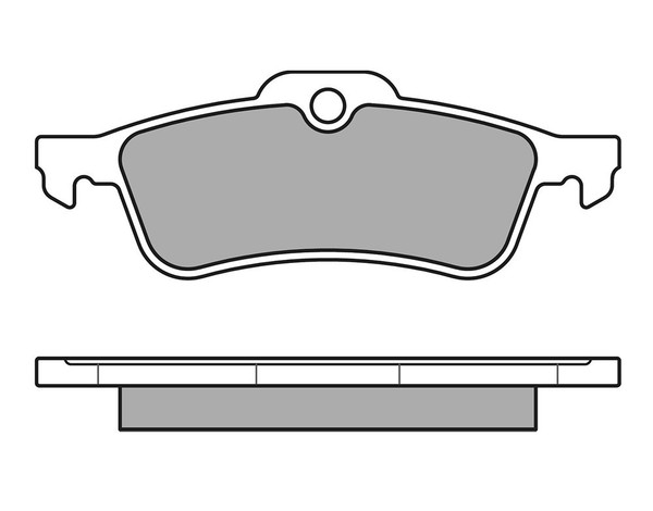 Meyle Bremsbelagsatz, Scheibenbremse Hinterachse U.A. FüR Daihatsu, Honda-image