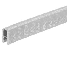 Edge Trim U Shape Rubber Fits 2-4mm Edge 14.76Ft/4.5Meter Edge Guards Gray