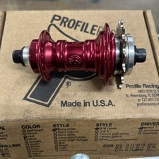 Nuovo Profilo Racing Mini Cassette Hub Rosso 36 16 T Ingranaggio Bmx Kink Sunday Rixin Chase