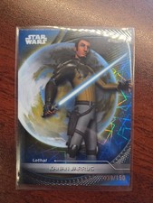Topps Star Wars 2025 Hyperspace Kanan Jarrus 33 Blue Lazer Refractor x/150