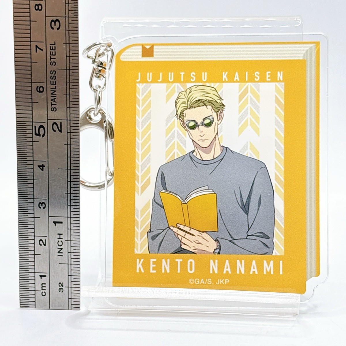 Jujutsu Kaisen Kento Nanami Reading Acrylic Keychain Charm Japan