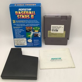 Baseball Stars II 2 (Nintendo NES) Complete in Box CIB