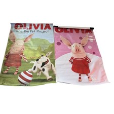 Olivia Characters Party Banners For Jumpers Bounce House Lot Of 2