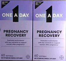 2 ONE A DAY PREGNANCY RECOVERY MULTIVITAMIN/MINERAL SUPPLEMENT 60 X2 120 SOFTGEL